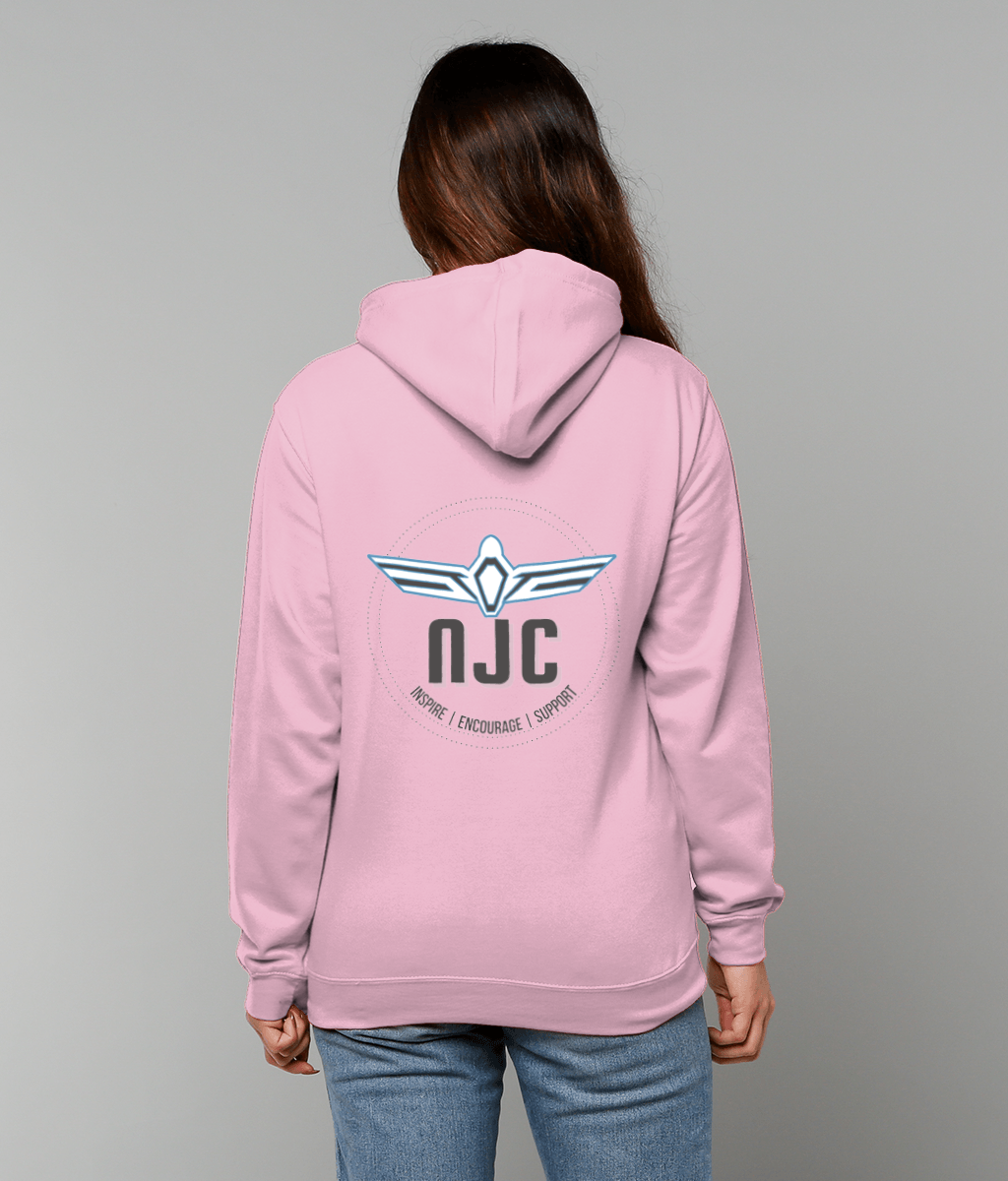 Pink Unisex ' NJC ' Hoodie